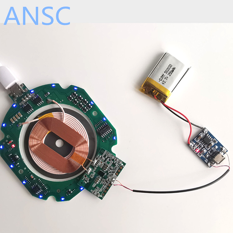 Высококачественный Универсальный приемник для быстрой зарядки 7,5 Вт а qi беспроводной приемник зарядного устройства