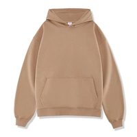 Sweat à capuche personnalisé avec logo, tendance automne-hiver, simple, 100% coton, vêtements streetwear pour hommes, sweats à capuche surdimensionnés