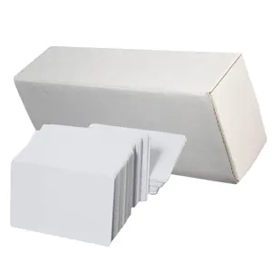 Cartes PVC blanches pour imprimantes à jet d'encre 86*54mm de haute qualité sur chaque imprimante à jet d'encre BRO-THER CAN-ON EP HP