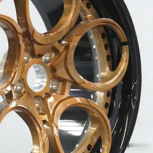 Rines Forjados Personalizados Forgiato de 2 Piezas, 22-<span class=keywords><strong>24</strong></span>-26 Pulgadas, Compatibles con Autos <span class=keywords><strong>Monte</strong></span> <span class=keywords><strong>Carlo</strong></span>/Impala/Caprice/Ghost/Model X/Cutlass 442 Rucci - Product Image 3