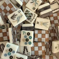 Fabricant ODM MuZheng : Nouveaux Tuiles de Mahjong Américain de Qualité Supérieure, Inspirées de Oh My Mahjong, 160 Pièces, Idéales pour les Rassemblements Sociaux