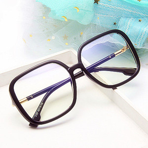 Lunettes de soleil tendance à monture léopard, grandes lunettes pour femmes et hommes, lunettes carrées surdimensionnées, 2021 - Product Image 6