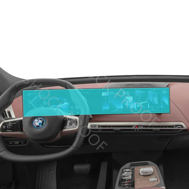 BMW Car Navigation Screen Protector for BMW IX 5 Series X1 X2 I3 I4 I7 3 Series X3 X4 Anti Shock Unbreakable Screen Protector
