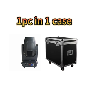 Luz de Escenario LED RGBW Beam 295W DJS Flightcase, DMX512, Regulable, IP33, Ra95, Compatible con Google Assistant, PVC de Alto Brillo, 8000K - Product Image 1