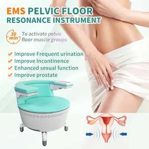 Vente chaude chaise de plancher pelvien Machine réparation post-partum traitement de l'incontinence urinaire stimulateur musculaire chaise de plancher pelvien Ems