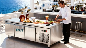 Thương mại thép không gỉ dưới truy cập Tủ đông phạm vi cho nhà bếp và nhà hàng sử dụng - Product Image 5