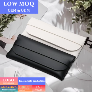 Handmade thân thiện với môi Da Kính hộp lưu trữ xách tay Kính mát túi thời trang bán buôn Eyewear trường hợp - Product Image 1