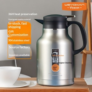 Botella Térmica Weiyakang de Acero Inoxidable 304, Recubrimiento de Cobre al Vacío, Aislamiento Duradero, Moderna Jarra de Agua - Product Image 2
