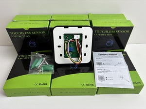 สวิตช์กันน้ำแบบไม่ต้องสัมผัส 12V เซ็นเซอร์อินฟราเรด สวิตช์ปลดล็อคประตูแบบไม่ต้องสัมผัส ปุ่มปลดล็อคประตูสำหรับระบบควบคุมการเข้าออก - Product Image 6