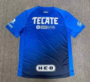 Jersey Klub Sepak Bola Musim 2025-26 Dapat Disesuaikan Personalisasi Nomor Pemain Bintang Sergio Ramos Monterrey 100% Poliester Cepat - Product Image 2