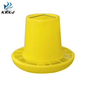 KD629 poultry farming day old chick automatic plastic bucket feeders for hens