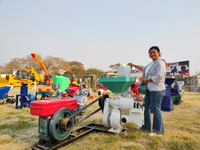Machine d'épluchage et de polissage de quinoa de millet de maïs de 500 KG/H d'utilisation à la maison fabriquée en Chine