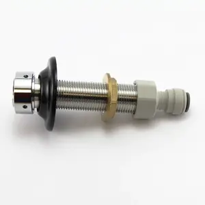 Beer Shank-Stainless Steel Threaded Pipe Connecting Pipe with Quick Coupling Connect Beer Barrel Faucet