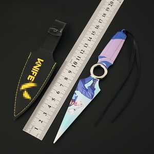Réplica de Karambit Melee Reaver de 17 cm, Todos los Modelos, Juguete del Juego Valorant, Cuchillo con Diseño Colorido, Espada de Cosplay para Decoración del Hogar - Product Image 3