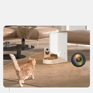 4L Voice-Controlled Auto Pet Feeder - Stainless Bowl Remote <b>Timer</b> New - Product Image 4
