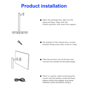 Téléviseur intelligent Full HD 32 pouces pour intérieur avec système d'exploitation Android, écran tactile, prise en charge de la diffusion en direct et des animations, support réglable en hauteur - Product Image 3