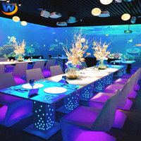 Proyección de Escena Oceánica Más Vendida, Decoración de Restaurante con Efecto de Proyección, Ambiente de Restaurante