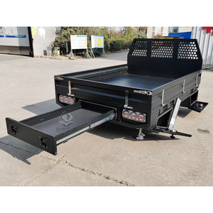 4x4 phụ kiện chất lượng cao nhôm giường trượt khay Pick up xe tải nhôm 4WD UTE khay trở lại tán cắm trại - Product Image 3