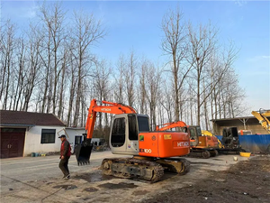 Grande performance construction d'occasion Mini excavatrice Hitachi Ex100 d'occasion sont disponibles à la vente à bas prix - Product Image 3