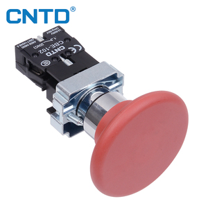 Cntd CXB2-BRZ42 60 Nấm tự khóa trình chuyển đổi dừng khẩn cấp 10A 22mm tạm thời đẩy nút chuyển đổi không thấm nước IP65 - Product Image 1