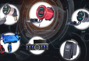 Chargeur de <span class=keywords><strong>voiture</strong></span> double USB haute fiabilité 12V 24V avec couvercle, <span class=keywords><strong>borne</strong></span> de charge <span class=keywords><strong>rapide</strong></span> 5V 3.1A pour véhicules tout-terrain, VTT, UTV, applications <span class=keywords><strong>électrique</strong></span>s - Product Image 5