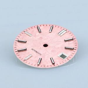 Le module de cadran Bliger NH35/NH36 sélectionne les pièces de montre en cuivre vert été 29mm - Product Image 5