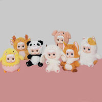 Jouets en peluche personnalisés en coton PP, animaux en peluche, poupées en peluche de dessins animés, mascotte d'entreprise