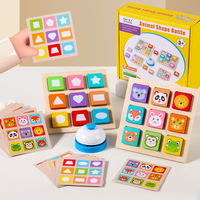 Divertido Juego de Bloques de Construcción de Madera, Juego de Combinación, Juguetes Educativos, Juguetes Interactivos para Padres e Hijos