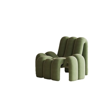 Irregularly Shaped Single <b>Sofa</b> Chair Modern Minimalist Designer Reception <b>Sofa</b> For Beauty Salons And Homestays Casual Style - Product Image 5