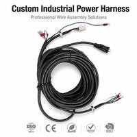 Kabel Daya AC USB-C 3.1 Tahan Air IP67 dengan Jack DC, Konduktor Tembaga Murni, Isolasi Nilon & Karet