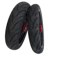 Ensemble de roues Supermoto pour moto électrique Surron Ultra Bee, pneus route avant 110/70-17 et arrière 140/60-17