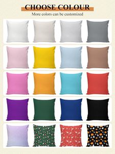Funda de Cojín Personalizada, Funda de Almohada Cuadrada <span class=keywords><strong>con</strong></span> Logotipo Personalizado, Fundas de Cojín <span class=keywords><strong>con</strong></span> Foto, Texto, Imagen, Nombre - Product Image 3