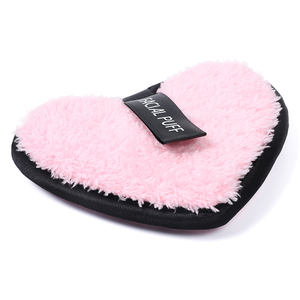 Éponge nettoyante pour le visage en forme de cœur, réutilisable, lavable, pour le démaquillage - Product Image 6