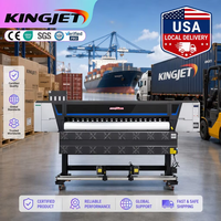 Mesin Cetak Digital Eco Solvent Kingjet Digital Stable 2 I3200 Head De Impression 6ft 8ft 10ft Flex
