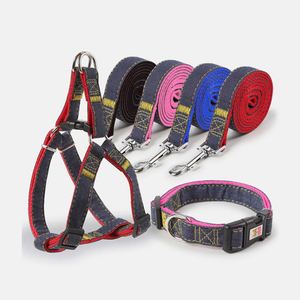 Kinghon Custom Arnes Perro Dog <b>Harness</b> Set Pet Leash Dog Vest Leash Collar and Leash Set Pet Collars <b>Harness</b> Set - Product Image 1