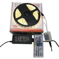 Amazon hot sale LED Strip Lights 16.4FT 5M SMD 5050 Waterproof 300LEDs RGB Color Changing Flexible LED Light Strip