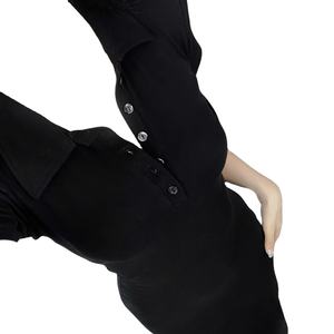 Robe Décontractée de Haute Qualité pour Dames Col Polo Manches Courtes Moulante Écologique Antistatique et Antirides - Product Image 4