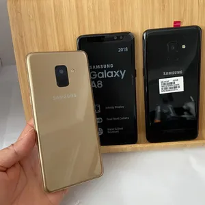 Unlocked Class A phone For Samsung A8 2018 32GB Original brand smartphone A32 A90 128GB