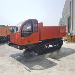 Chinese *mini <b>Dumper</b> Crawler Transporter Truck 2 Emission Left Steering <b>Tracked</b> - Product Image 3