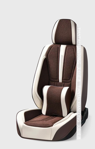 ชุดหุ้มเบาะรถยนต์หนังสปอร์ตสุดหรู ครบชุด อุปกรณ์ตกแต่งภายในที่หรูหรา พร้อมเบาะรองนั่งและหมอนรองคอที่นุ่มสบาย - Product Image 5