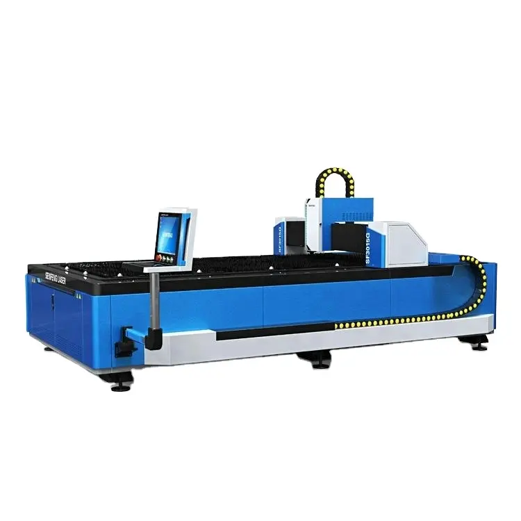 Professional supplier of SF3015G 2000W fiber laser cutting machine from jinan senfeng technology co ltd