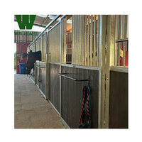 Panneaux WPC, box à chevaux, stalles de chevaux, écuries de style européen, écuries équestres économiques, Chine