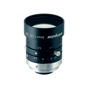 Computar M0528-MPW3 6MP 2/<span class=keywords><strong>3</strong></span>인치 5mm F2.8, 2.74um, 초저왜곡 C-마운트 머신 비전 렌즈 - Product Image 2
