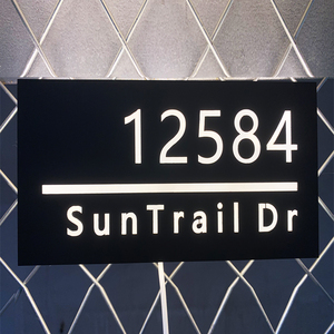 Letreros Luminosos Personalizados |   Decoración para el Hogar y la Tienda |   Letreros LED para Oficina |   Placas Decorativas para Montar en la Pared Exterior - Product Image 3
