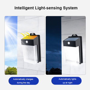 50 <b>LED</b> Solar Wall <b>Light</b> 200LM Outdoor PIR <b>Motion</b> <b>Sensor</b> Security Lamp 1500mAh Battery IP65 Waterproof Garden Fence <b>Light</b> - Product Image 3
