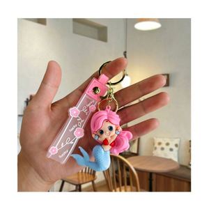 Customized Cartoon Soft Plastic Figurine <b>Keychains</b> and 3D <b>Keychains</b> Related to <b>Anime</b> - Product Image 4