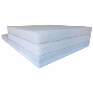 Respetuoso del medio ambiente ignífugo 100% poliéster piso pared interna aislamiento acústico Batts panel de aislamiento - Product Image 4