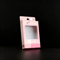 Boîte cadeau pliable rectangulaire en PET/PVC recyclable, taille personnalisée, écologique, emballage plastique transparent OEM, boîte de vente au détail, gaufrage brillant