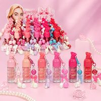 OAUMD Gloss à lèvres perlé Candy Twist 6 Teintes Longue Durée Hydratant Brillant Huile à Lèvres Juteuse