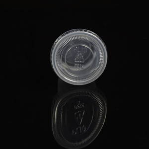 Clear Plastic Portion Cup 0.75oz Disposable Snack <b>Container</b> Minimalist Design - Product Image 5
